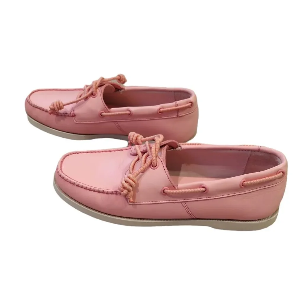 J. Crew Leather Boat Loafer Shoes